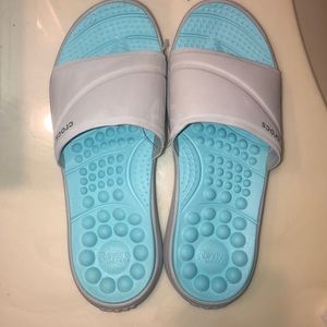 New Crocs slides